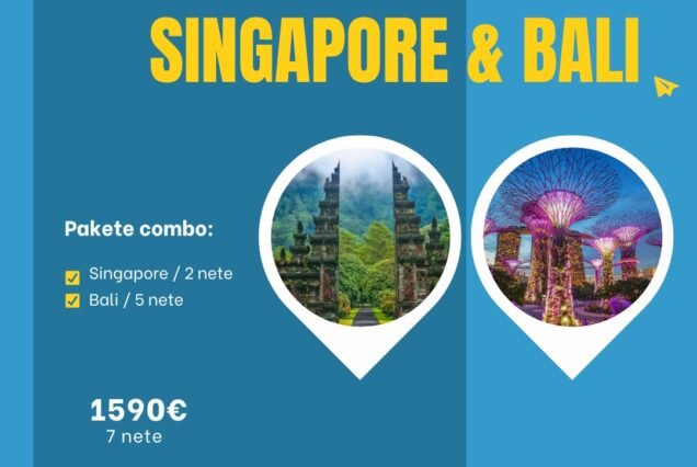 Singapore & Bali – 1590€ / person