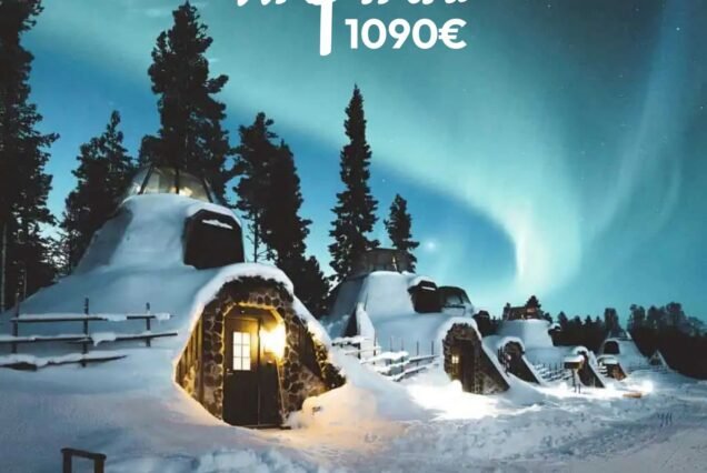 ❄ Lapland 1090€ në dhomë me xham igloo 💫